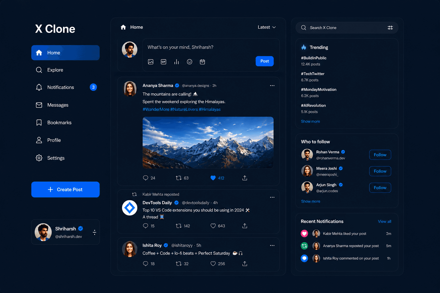 Social Media Platform